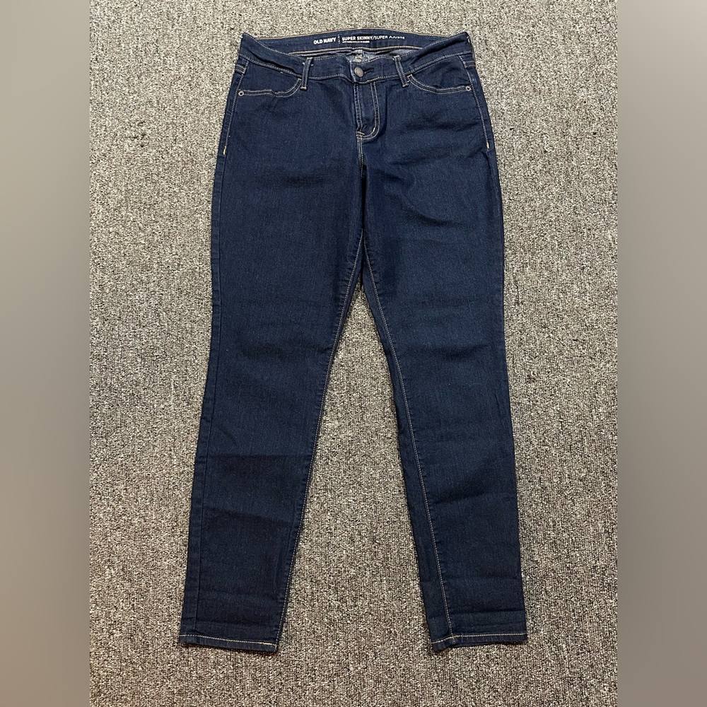 Old Navy Super Skinny Mid Rise Jeans
